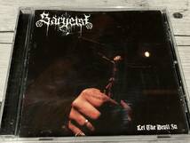 フィンランド産メロディック・ブラックメタル　Sargeist/Let the Devil in 　メロブラ　輸入盤CD_画像1