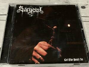 フィンランド産メロディック・ブラックメタル　Sargeist/Let the Devil in 　メロブラ　輸入盤CD