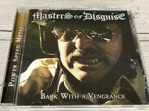 パワー/スピード・メタル　Masters of Disguise/Back With a Vengeance　輸入盤CD 　Savage Grace