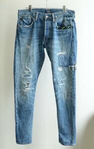  Ralph Lauren vintage processing stretch Denim pants 30×30