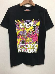 [即決古着]FACT/ファクト/バンドTシャツ/ATTACK ME IF YOU DARE/ブラック/Sサイズ