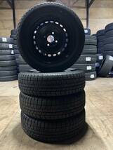 中古冬タイヤホイールセット　155/65R14　DUNLOP WINTER MAXX03　4本セット　送料安★☆_画像1