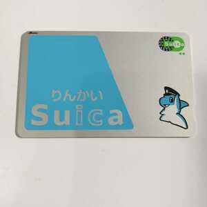 Rinkai Suica Tokyo Rinkai High Speed ​​Rail Rail Card Card может использоваться только с Suica