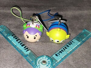 絶版 トイストーリー リトルグリーンメン ツムツム つむつむ LGM バズ ライトイヤー ストラップ エイリアン ToyStory ディズニー ピクサー