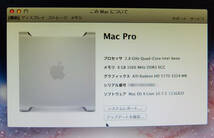 Apple Mac Pro Model № A1289 EMC № 2314　2.8GHz　Quad-Core Intel Xeon DVD2台_画像8