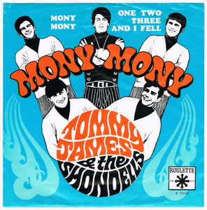 ●TOMMY JAMES AND THE SHONDELLS / MONY MONY [SINGAPORE 45 ORIGINAL 7inch シングル 試聴]