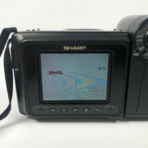 SHARP シャープ 液晶ビューカム/VL-EL420 ACアダプター/VR-AA75 DCケーブル バッテリー/VR-BH10 VR-BH11 AVボックス 8ミリビデオカメラ_画像2