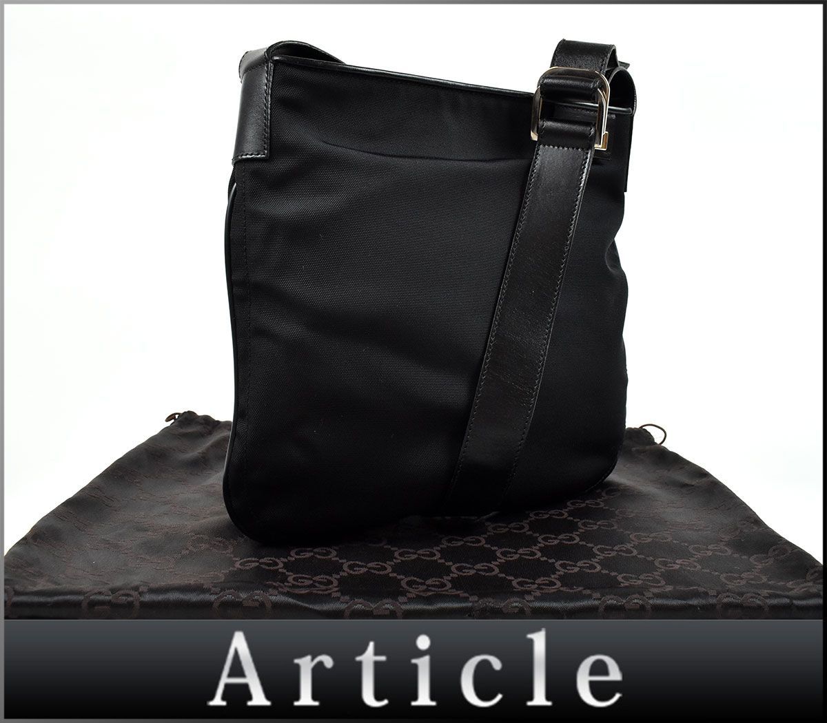 ヤフオク! -「gucci ショルダーバッグ 黒 レザー」の落札相場・落札価格