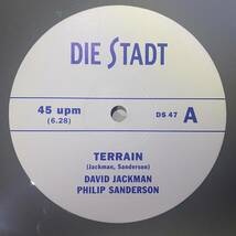 [Experimental] David Jackman (Organum) / Philip Sanderson - Terrain / Die Stadt - DS47 / '02 / Limited Edition, Grey_画像4