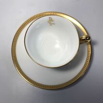 美品 OKURA 金彩 カップ&ソーサー フィギュアスケート JAPAN OPEN 2010 大倉陶園 デミタスカップ (noritake ウェッジウッドWEDGWOOD YO12A6_画像2