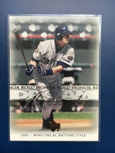 2002 Upper Deck #97 Ichiro Honor Roll イチロー　２００１　アメリカンリーグ　打率リーダー　MLB　シアトル・マリナーズ　鈴木一朗