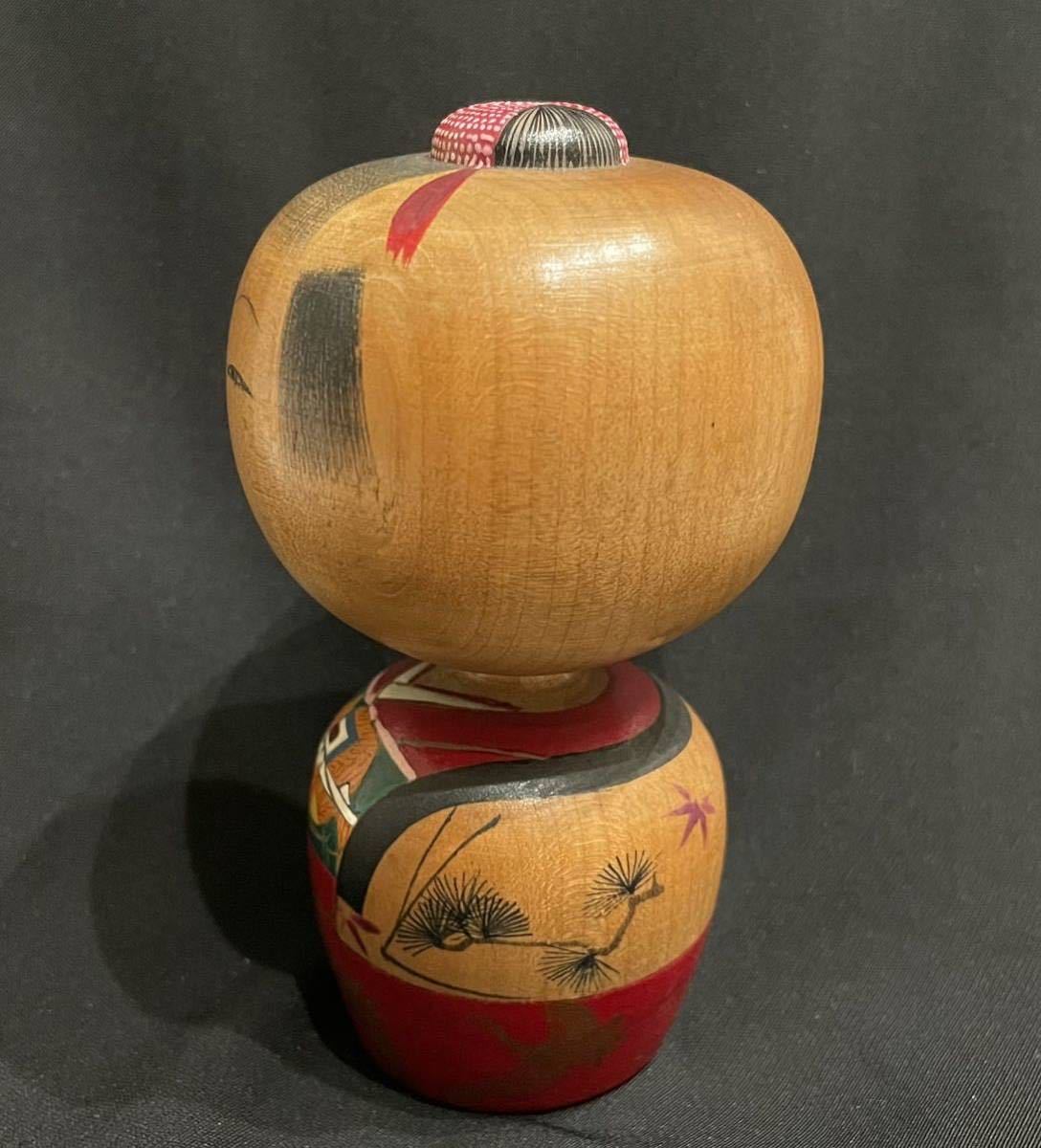与八こけしこけし福入人形与八人形高さ約11.5cm 高野与八民芸品郷土