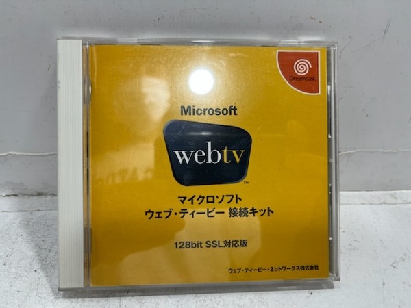 SEGA セガ DC Dreamcast ドリームキャスト マイクロソフト ウェブ・ティービー接続キット128bit SSL対応版