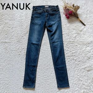 YANUK インディゴ デニムパンツ スキニー パトリシア レディース S O72311-42