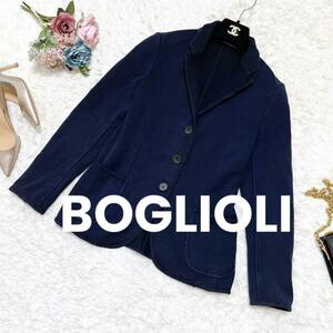 BOGLIOLI ボリオリ ウール ジャケット ネイビー 40 M11211