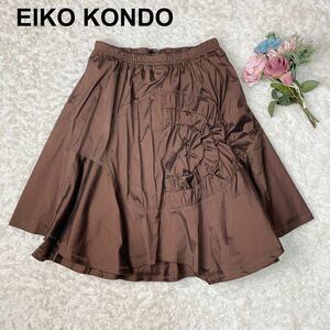 エイココンドウ EIKO KONDO デザインスカート 光沢 F レディース B82308-77