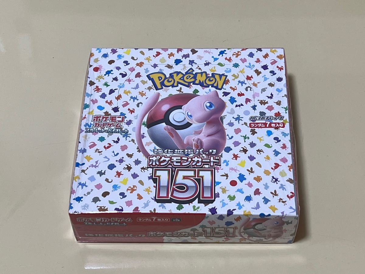 ポケモンカード151 box シュリンク付きの新品・未使用品・中古品 