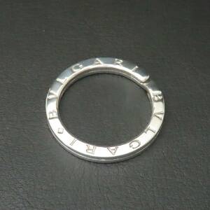  as good as new beautiful goods BVLGARI BVLGARY key ring silver 925 sterling silver 