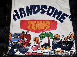 ビッグジョン 70周年記念モデル MIE ISHII ミー石井 ミーイシイ "HANDSOME" Tシャツ Mサイズ 未使用品 BIGJOHN 70th ANNIVERSARY