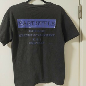 EAST　STYLE　ハードコア　Ｔシャツ　　　　Mサイズ　 PMA RECORDS　PUNKバンド