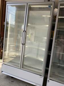 MJ012【冷凍ショーケース】DAIWA 413AFGT-EC 2021年製 冷凍リーチインショーケース 幅120cm×奥行65cm×高さ196cm 型式 エコ蔵くん 動作品