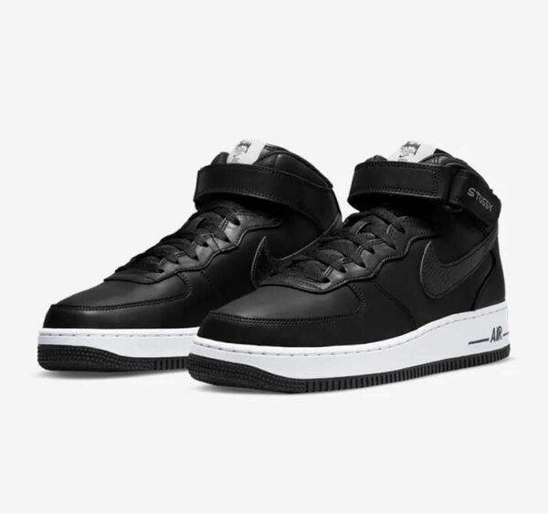 STUSSY NIKE AIR FORCE 1 '07 MID SP / DJ7840-001 / 29cm