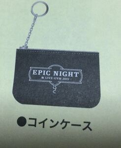 B’z ●ガチャガチャ「B’z LIVE-GYM 2015 -EPIC NIGHT-」ミニコインケース〇長期保管・デッドストック・未使用品◇稲葉浩志◇松本孝弘