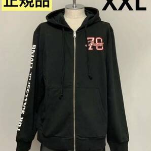 洗練されたデザイン　DIESEL　ジップアップ パーカー　S-Ginn-Hood-Zip-K9　ブラック　XXL　A11066 0HAYT　2023-2024新製品　#DIESELMAKO