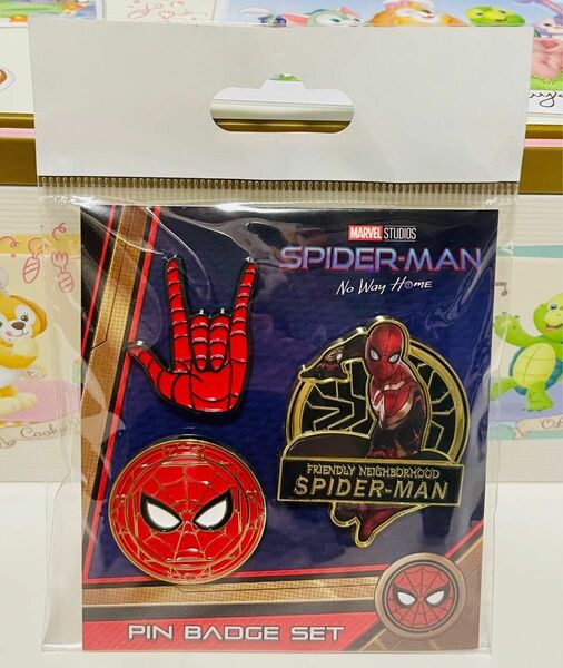 スパイダーマン ピンバッチ