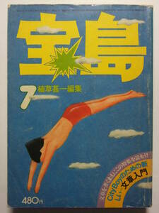 ☆☆V-7916★ 1976年 宝島 7月号 特集ぼくたちの文章上違法 ★レトロ印刷物☆☆