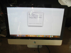 apple アップル Apple iMac Corei3？？ 21.5型 4GB HDD 500GB ？？Mid2010 A1311 デスクトップパソコン 一体型PC