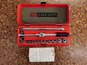 ● FACOM ファコム フランス製 工具 ラチェットセット J.420U 中古 未使用部品多数 ラチェット J.151A