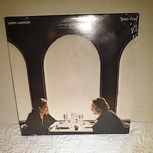 ジョン・レノンとヨーコ・オノのアメリカ盤 unfinished dialoque シュリンク付美品