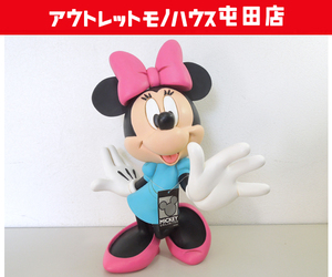 レア DISNEY MICKEY UNLIMITED ミニーマウス 高さ46cm 大型フィギュア ポリレジン製 Kazama 札幌市 屯田店