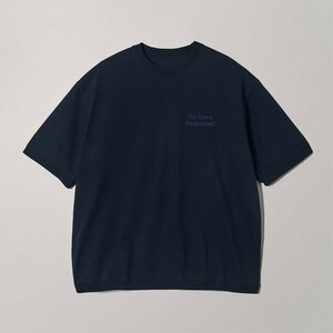 XL The Ennoy Professionl Short Sleeve Hem Rib Tee T-shirt Tシャツ Navy ネイビー 紺 エンノイ ショートスリーブ リブ