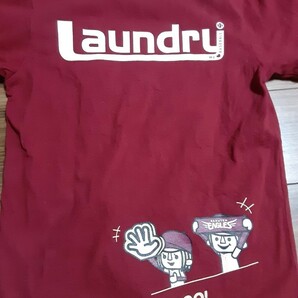 ランドリー プロ野球 応援 楽天 イーグルス 楽天イーグルス 東北楽天ゴールデンイーグルス Tシャツ xs キッズ laundryの画像2