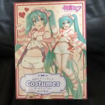 【送料無料】【新品・未開封】【非売品】TAITO/初音ミク　フィギュア　Costumes ルームウェア ver./230818_画像1