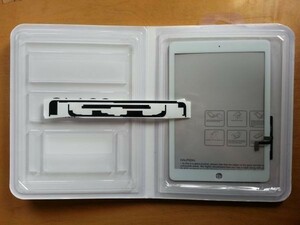 iPad 2017 第5世代 画面 修理 iPad 9.7 インチ 交換 フロント パネル パーツ 白 ホワイト リペア アップル Apple 直す 治る A1822 A1823