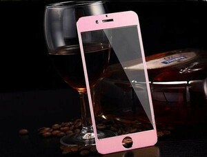  free shipping pink iPhone se iphone5s iPhone 5 iphone 5c aluminium the glass film metal film cover seal seat rose Gold 9H