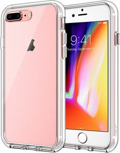 Aa 在庫処分 薄い iPhone7 Plus ケース クリア 透明 カバー アイフォン 保護 丈夫 耐衝撃 超頑丈 ソフト シリコン アップル Apple TPU 軽量