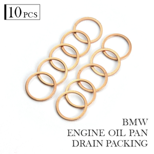 BMW M3クーペ (E36) ドレンパッキン ドレンワッシャー M18 外径22mm 内径18mm 10枚セット 品番EUW01