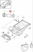 Porsche ポルシェ カイエン(957) 9PAM4801GA用 オイルフィルター_画像2