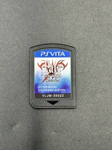 【動作確認済】フェイト ステイ ナイト[レアルタ ヌア]【ソフトのみ】【Fate】stay night [Realta Nua]　PSVITA PlayStationVita