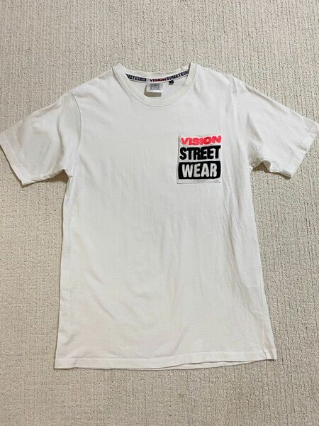 vision street wear白Tシャツ