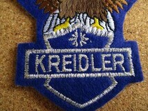 90s クライドラー Kreidler ドイツ バイク モーターサイクル 刺繍 ワッペン/ harley davidson ハーレーダビッドソンパッチA_画像3