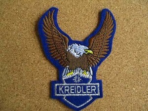 90s クライドラー Kreidler ドイツ バイク モーターサイクル 刺繍 ワッペン/ harley davidson ハーレーダビッドソンパッチA