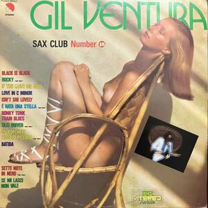 LP ★ Gil Ventura - Sax Club Number 15★ レコード エロジャケ ヌードジャケ フェロモン セクシー 水着 美女 Nude Sexy Cheesecake Cover