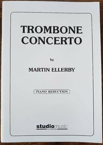  free shipping trombone musical score Martin *ere Be : trombone concerto Solo * trombone & piano 