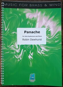 送料無料 ユーフォニアム楽譜 ロビン・デューハースト：パナシェ　試聴可 ユーフォニアム&ピアノ