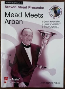  free shipping euphonium musical score Stephen * Mead * meets * urban (to sound symbol version ) all 8 bending CD attaching manual 